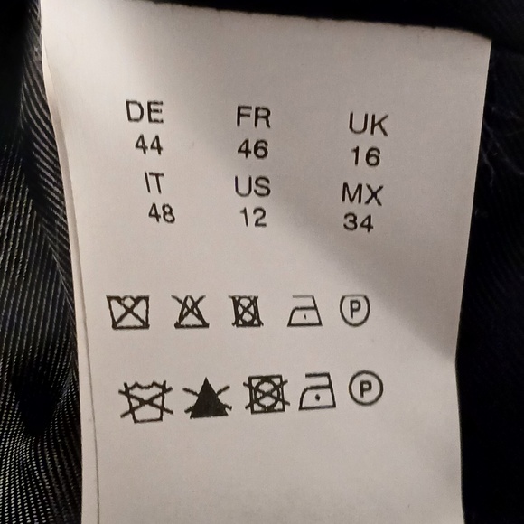 Hugo Boss Karana Womens Black Notched Long Lapel Sleeveless Duster Vest Size 12 - Picture 7 of 9